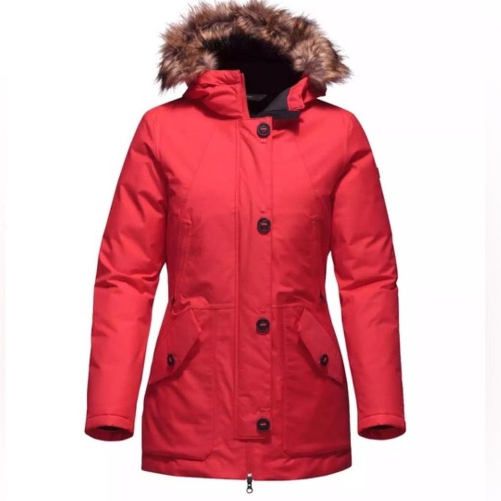 Women's North Face with Fur Trim
